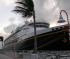 Disney Cruise Ship in Key West